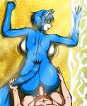  2022 all_fours anthro anthro_penetrated anus balls beach big_breasts big_butt blue_body blue_ears blue_fur blue_hair blue_tail blush breasts butt canid canine cropped digital_drawing_(artwork) digital_media_(artwork) doggystyle duo edit erection faceless_character faceless_human faceless_male female female_on_human female_penetrated first_person_view fox from_behind_position fur genitals green_eyes hair hand_on_butt hi_res high-angle_view human human_edit human_on_anthro human_penetrating human_penetrating_anthro human_penetrating_female human_pov humanoid_genitalia humanoid_penis interspecies kneeling krystal light light_beam looking_at_viewer looking_back male male/female male_on_anthro male_penetrating male_penetrating_anthro male_penetrating_female male_pov mammal multicolored_body multicolored_ears multicolored_fur multicolored_tail nintendo nude oyq93 penetration penile penile_penetration penis pussy sand sea seaside sex smile star_fox sunbeam sunlight tail_grab vaginal vaginal_penetration video_games water white_body white_fur white_inner_ear white_tail 