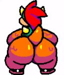  animated anthro big_butt bowser butt digital_media_(artwork) girly huge_butt huge_thighs koopa male mario_bros nintendo scalie solo spinning superiorfox thick_thighs video_games 