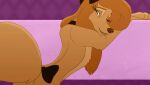  2022 2d_animation accessory animated bedroom_eyes brown_body brown_eyes brown_fur brown_hair brown_nose butt canid canine canis chest_tuft collar disney dixie_(fath) domestic_dog eyelashes female feral fluffy fluffy_tail fox_and_the_hound frame_by_frame fur furgonomics hair hair_accessory hair_bow hair_ribbon hi_res hunting_dog looking_at_viewer looking_back looking_back_at_viewer mammal narrowed_eyes paloma-paloma ribbons saluki seductive shaking_butt sighthound smile solo tail_accessory tail_bow tail_motion tail_ribbon tailwag tuft 