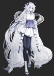  1girl highres lugia merlusa personification pokemon white_hair 