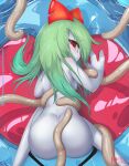  ambiguous_gender breasts butt female female/ambiguous green_hair hair hi_res kirlia looking_back nintendo nude pok&eacute;mon pok&eacute;mon_(species) rilex_lenov tentacles tentacruel video_games 