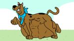  abdominal_bulge belly big_belly brown_body brown_fur canid canine canis domestic_dog everythingunderwraps feral fur great_dane hanna-barbera male mammal mastiff molosser quadruped same_size_vore scarf scooby-doo scooby-doo_(series) smile vore 