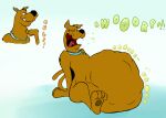  abdominal_bulge belly big_belly bodily_fluids burping canid canine canis domestic_dog eyes_closed feral great_dane hanna-barbera male mammal mastiff molosser neck_bulge open_mouth rumbling_stomach saliva same_size_vore scooby-doo scooby-doo_(series) tongue vore yezt 