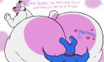  &lt;3 anal anthro big_butt blue_body blue_eyes bow_tie butt clothing dialogue digital_drawing_(artwork) digital_media_(artwork) duo english_text facesitting five_nights_at_freddy&#039;s freckles funtime_freddy_(fnafsl) fur hat head_tuft headgear headwear huge_butt lagomorph leporid looking_back male male/male mammal multicolored_body oral rabbit rimming scottgames scut_tail sex short_tail sister_location size_difference talking_to_another talking_to_partner text thick_thighs top_hat tuft two_tone_body tykehictow ursid video_games white_body white_fur wide_hips 