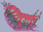  ambiguous_gender arthropod bodily_fluids duo embrace feral hi_res nintendo pok&eacute;mon pok&eacute;mon_(species) red_body saliva scolipede shiny_pok&eacute;mon video_games winte yellow_eyes 