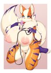  absurd_res anthro arcanine areola big_breasts blush breasts canid canine female fur genitals hi_res huge_breasts mammal nintendo nipples nude pok&eacute;mon pok&eacute;mon_(species) pussy smile solo tailzkim video_games 