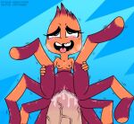  abdominal_bulge arachnid arthropod blush clitoris dreamworks duo extreme_penetration female fucked_silly genitals ms._tarantula_(the_bad_guys) mygalomorph penetration penis size_difference snaxattacks spider tarantula the_bad_guys vaginal vaginal_penetration vein veiny_penis 