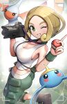  absurd_res ambiguous_gender big_breasts big_butt blush breasts butt clothed clothing female gonzarez1938 green_eyes group gym_leader hi_res human mammal masquerain nintendo one_eye_closed pok&eacute;ball pok&eacute;mon pok&eacute;mon_(species) surskit video_games viola_(pok&eacute;mon) 