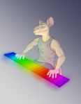  absurd_res hi_res joerat keyboard male mammal murid murine music pride_(disambiguation) rainbow rat rodent solo 
