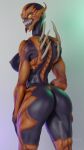  breasts butt crossgender digital_media_(artwork) doom_(series) female hi_res id_software imp pose smile smiling_at_viewer solo thick_thighs video_games xenophile072 