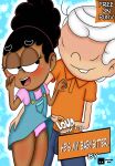  age_difference blush camille_mccauley clothed clothing comic cover cover_art cover_page duo female hand_on_butt hi_res human lincoln_loud male male/female mammal myster_box panties underwear young younger_female younger_male 