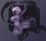  alien anthro areola artlegionary big_breasts bodily_fluids breasts butt butt_from_the_front claws digital_media_(artwork) drooling evolve_(copyright) female genitals hi_res monster multi_limb nipples nude open_mouth pussy saliva simple_background solo sweat teeth tentacles teratophilia thick_thighs vaginal video_games wide_hips wraith_(evolve) 