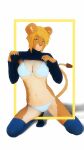  9:16 anthro breasts clothing felid female hair hi_res lion mammal pantherine solo 