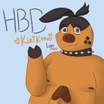  anthro big_penis birthday_gift chubby_anthro chubby_male domestic_pig genitals glans hi_res luxoh male male/male mammal nintendo penis pok&eacute;mon pok&eacute;mon_(species) pokemon_(anime) pre-evolution solo suid suina sus_(pig) tepig video_games 