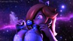  16:9 giga_giantess hi_res human macro mammal mario_bros nintendo rosalina_(mario) super_mario_galaxy video_games widescreen 