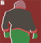  absurd_res butt clothing hi_res jockstrap male mr.brapion muscular pinup pose raphael_(tmnt) reptile scalie solo teenage_mutant_ninja_turtles turtle underwear 