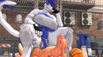  16:9 2022 3d_(artwork) 4k abs absurd_res anthro artist_name ball basketball_(ball) big_breasts blue_body blue_hair blue_scales bottomless bottomless_anthro bottomless_female breasts chain charizard claws clothed clothing curvy_figure darkflash23 detailed_background digital_media_(artwork) dominant dominant_female duo eyelashes eyes_closed feet female fingerless_gloves fingers gloves hair handwear hi_res huge_breasts larger_female legendary_pok&eacute;mon long_tail lugia male male/female multicolored_body multicolored_scales muscular muscular_anthro muscular_female nintendo nude orange_body orange_scales outside penetration pok&eacute;mon pok&eacute;mon_(species) punk scales sex sharp_teeth short_hair size_difference smaller_male source_filmmaker tan_body tan_scales teal_eyes teeth thick_thighs toes topwear tube_top two_tone_body two_tone_scales under_boob vaginal vaginal_penetration video_games voluptuous watermark white_body white_scales wide_hips widescreen 