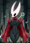 2022 anthro big_breasts breasts female genitals hi_res hollow_knight hornet_(hollow_knight) latiar nipples pussy solo team_cherry vessel_(species) video_games 
