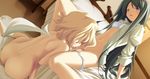  angelina_rocca ass back bed belle_(katahane) blonde_hair blue_eyes blush bra censored cunnilingus dutch_angle flat_chest fue_(tsuzuku) game_cg head_tilt jpeg_artifacts katahane lingerie long_hair mosaic_censoring multiple_girls navel non-web_source nude open_clothes open_mouth open_shirt oral panties panties_around_one_leg pussy shirt short_hair sitting sleeves_rolled_up underwear very_long_hair white_bra white_panties yuri 