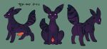  eeveelution feral flipside flipside_tailsideup flipsidetailsideup nintendo nsfw pok&eacute;mon pok&eacute;mon_(species) tailsideup umbreon video_games 