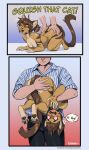  anthro comic domestic_cat felid feline felis furry hi_res lin mammal purplelemons squish text url 