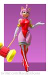  2022 3d_(artwork) 4k abstract_background absurd_res amy_rose anthro armwear blender_(software) boots breasts clothed clothing digital_media_(artwork) elbow_gloves eulipotyphlan female footwear gloves green_eyes hair hammer handwear hedgehog hi_res high_heels huge_filesize legwear leotard looking_at_viewer mammal pink_body pink_hair platform_footwear platform_heels raedainfossa sega shoes simple_background small_waist smile smirk solo sonic_the_hedgehog_(series) thick_thighs thigh_boots thigh_highs tight_clothing tools video_games warfare_machine watermark weapon wide_hips 