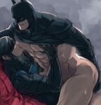  2boys abs anal ass bangs bara batman batman_(series) black_bodysuit black_cape black_gloves black_hair blue_bodysuit blue_eyes bodysuit bodysuit_pull bottomless bruce_wayne cape clothed_sex dc_comics dick_grayson domino_mask erection father_and_son fujimura_(fuji_biotope6) gloves incest large_pectorals licking licking_nipple looking_at_another male_focus male_pubic_hair mask multiple_boys muscular muscular_male navel nightwing nipples nude on_person pectorals penis pubic_hair sex short_hair sitting sitting_on_person thick_thighs thighs tongue tongue_out yaoi 