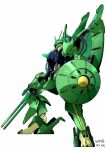 cable dated from_side gun gundam holding holding_gun holding_shield holding_weapon looking_ahead mecha mobile_suit nakazaki_tou no_humans palace_athene robot science_fiction shield weapon white_background zeta_gundam 