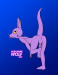  acidskunkwolf anthro anus balls beerus butt domestic_cat dragon_ball dragon_ball_super feet felid feline felis genitals hairless hairless_cat hi_res male mammal nude penis presenting presenting_hindquarters solo sphynx_(cat) 