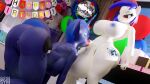  16:9 3d_(artwork) anthro balls big_balls big_breasts big_butt breasts butt digital_media_(artwork) duo female friendship_is_magic genitals hasbro hi_res huge_balls huge_breasts huge_butt intersex intersex/female my_little_pony nipples nude penetration penis princess_luna_(mlp) pussy sex symm widescreen 