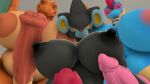  3d_(artwork) animal_genitalia animal_penis anthro areola big_breasts big_penis black_areola black_nipples breasts canine_penis charizard digital_media_(artwork) english_text equine_penis erection eyewear feraligatr genitals group gynomorph huge_breasts huge_penis intersex looking_at_viewer luxray nintendo nipples nude orange_areola penis pink_areola pok&eacute;ball pok&eacute;mon pok&eacute;mon_(species) rayhuma sunglasses text trio video_games yellow_eyes yuki_(evov1) yukigatr_(evov1) 