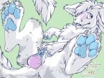  absurd_res anus blue_eyes blush bodily_fluids butt clitoris dragon egg fluffy fluffy_tail fur furred_dragon genital_fluids genitals hi_res horn jorden long_tail nude ohd4mnart oviposition pawpads paws pussy pussy_juice sketch spread_legs spread_pussy spreading stretched_pussy vaginal wet 