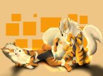  arcanine canid canine dexter.98 dexterthekobold duo feral fire firestone fluffy fluffy_tail hi_res male mammal neck_tuft nintendo pok&eacute;mon pok&eacute;mon_(species) transformation tuft video_games 