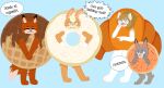  absurd_res anthro bread canid canine clothing cookie cookie_costume costume croissant croissant_costume dessert disney donut_costume doughnut female food food_costume fox group hi_res judy_hopps kigtoons lagomorph leporid lola_bunny looney_tunes maid_marian mammal martha_mink mink mustelid musteline rabbit robin_hood_(disney) true_musteline waffle waffle_costume warner_brothers zootopia 