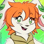  anthro canid clothing female freedom_planet fur icon mammal milla_basset solo urefunest video_games 