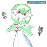  gardevoir kirlia non-web_source pokemon pokemon_(creature) pokemon_(game) pokemon_rse ralts 