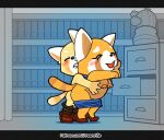  aggressive_retsuko ailurid anthro blush bottomwear bottomwear_down breasts cactus clothed clothing duo escopeto female footwear male male/female mammal nipples nude pants pants_around_ankles pants_down partially_clothed plant red_panda resasuke retsuko sanrio sex shoes skirt slightly_chubby 