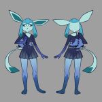  anthro barefoot breasts butt choker cleavage clothed clothing costume eeveelution feet female glaceon hi_res ice_skates jewelry leotard multiple_poses necklace nintendo pok&eacute;mon pok&eacute;mon_(species) pok&eacute;morph pose solo sparkles tangeluscious translucent translucent_clothing video_games 