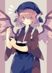  1girl animal_ears bird_ears bird_wings blush closed_mouth hair_between_eyes highres japanese_clothes long_sleeves mystia_lorelei nikorashi-ka okamisty pink_eyes pink_hair short_hair smile solo touhou upper_body white_wings wide_sleeves wings 