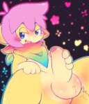  anthro balls blush blush_lines domestic_cat felid feline felis genitals girly hi_res lgbt_pride looking_at_viewer male mammal masturbation penis penis_grab pride_colors rainbow_flag rainbow_pride_flag rainbow_symbol scarf smug solo zaaru zaaru_(character) 