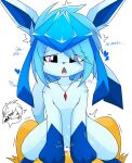  blue_body duo eeveelution english_text female female_penetrated feral glaceon hi_res looking_at_viewer male male/female male_penetrating male_penetrating_female naka_(artist) nintendo penetration penile penile_penetration penis_in_pussy pok&eacute;mon pok&eacute;mon_(species) text vaginal vaginal_penetration video_games 