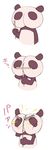  bad_pixiv_id broken chopsticks nakashima_(middle_earth) no_humans original panda shiri_panda string 