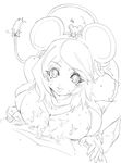 animal_ears breasts censored copyright_request cum cum_on_body cum_on_breasts cum_on_upper_body greyscale huge_breasts long_hair monochrome mouse_ears mouse_tail paizuri penis solo_focus tail tsuutenkaaku 