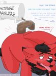  absurd_res ahegao buki bukifox bukinsfw canid canine dialogue feces fox ftm hi_res inflation invalid_tag looking_pleasured mammal manure overweight redfox repacking scat slightly_chubby smelly trans transsexual tube verbal 