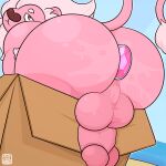 absurd_res anthro box butt buttplug cardboard cardboard_box cartoon_network container erection felid fur genitals hi_res humanoid_genitalia humanoid_penis lion lion_(steven_universe) looking_at_viewer male mammal mane nude pantherine penis pink_body pink_fur plug_(sex_toy) presenting presenting_hindquarters raised_tail sex_toy solo solo_focus steven_universe ursa-m1nor 