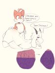  absurd_res anal anal_penetration anal_vore anthro asriel_dreemurr balls belly big_belly big_butt blush bone boss_monster bovid butt canid canine caprine clothing death deltarune dialogue digestion digital_media_(artwork) duo english_text fatal_vore fox fur genitals gloves goat gullible handwear hi_res horn kinkykong long_ears male male/male mammal miles_prower penetration sega size_difference skull smile sonic_the_hedgehog_(series) speech_bubble text undertale undertale_(series) video_games vore white_body white_fur 