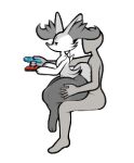  anthro big_butt box_(hajimeyou654) braixen butt duo ear_tuft faceless_character faceless_male female game_console gaming hand_on_leg hand_on_thigh holding_thigh huge_thighs human male male/female mammal multiplayer nintendo nintendo_switch nude on_lap playing_videogame pok&eacute;mon pok&eacute;mon_(species) selective_coloring sitting sitting_on_lap squish thick_thighs thigh_squish tuft video_games wide_hips 
