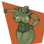  big_breasts big_thighs blackbetty breasts female gun hi_res living_machine machine ranged_weapon tank vehicle weapon 