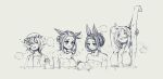  4girls admire_vega_(umamusume) afterimage animal_ears arm_up armpits bangs_pinned_back bare_shoulders blush breasts cleavage closed_eyes covering flat_chest greyscale grin hair_bun hair_up highres holding_own_arm horse_ears large_breasts mame_nabe_donko meisho_doto_(umamusume) monochrome multiple_girls naked_towel narita_top_road_(umamusume) nose_bubble nude_cover open_mouth partially_submerged raised_eyebrows rubber_duck short_hair small_breasts smile speech_bubble steam stretch t.m._opera_o_(umamusume) teeth towel towel_around_neck towel_on_head umamusume upper_body v-shaped_eyebrows water wet wet_hair 
