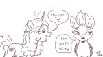  &lt;3 bubble dialogue drunk english_text equid equine flirting hasbro horn izzy_moonbow_(mlp) line_art mammal mlp_g5 monochrome my_little_pony pegasus pony-berserker simple_background substance_intoxication text unicorn white_background wings zipp_storm_(mlp) 